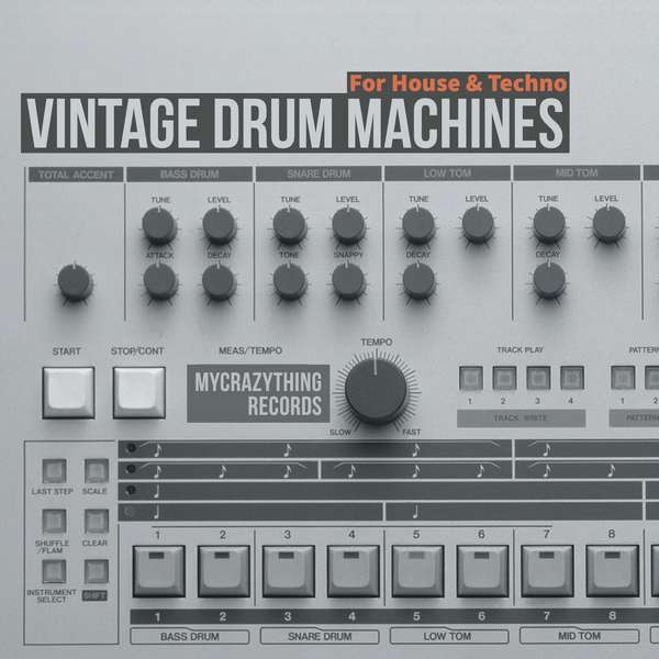 Sounds & Samples from Mycrazything Records Vintage Drum Machines