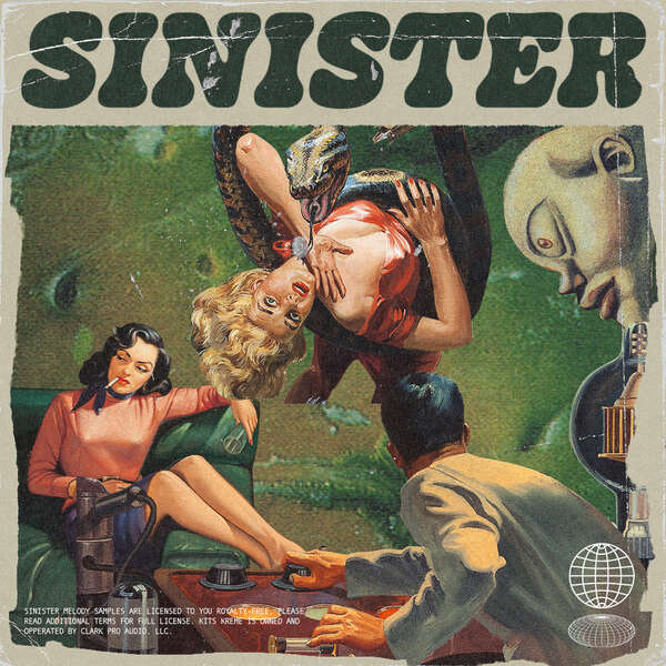Sounds Samples From Kitskreme Sinister Melodies Slooply